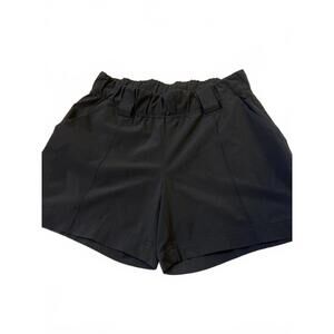 Athleta Destination Shorts Black Women's Size 6 Lightweight Activewear Running